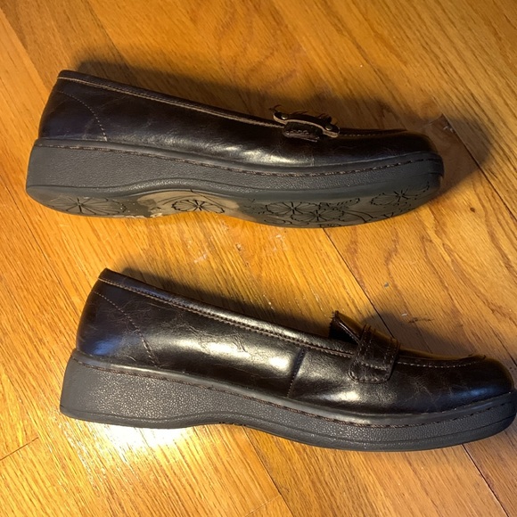 Diba East chocolate brown chunky loafers size 8 - Picture 5 of 7